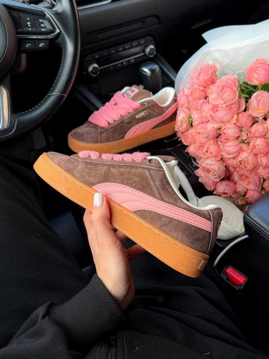 !PREMIUM! Puma Suede XL Brown Pink 36 37 38 39 40 41 | пума суед хл