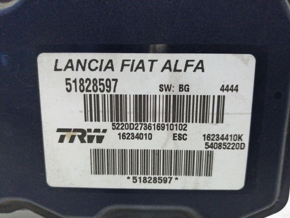 Abs - alfa romeo 159 (939_) | 05 - 12