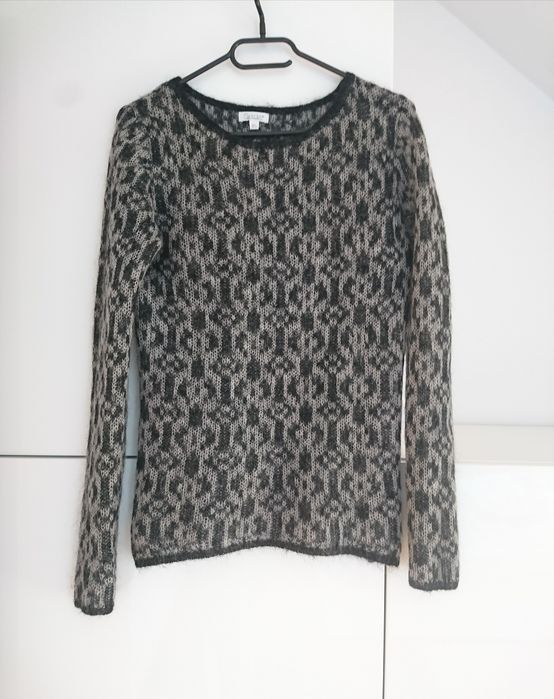 sweter w pepitkę SOLAR