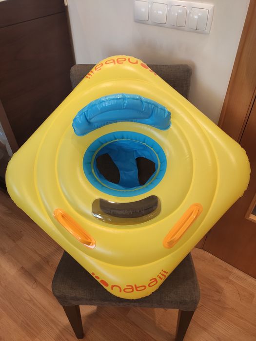 Nabaiji bóia insuflável para piscina com assento criança de 7 -11 KG