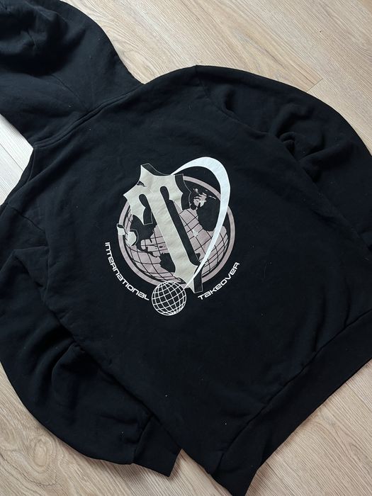 Trapstar International Takeover Męska M Bluza z kapturem Hoodie