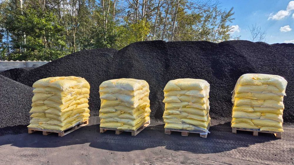 Ekogroszek POLSKI WORKOWANY Dostawa pod Dom Węgiel eko GROSZEK węgiel