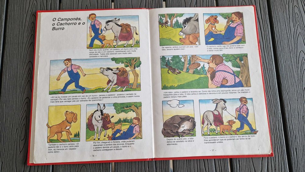 Livro Clássicos em Quadradinhos - Fábulas Maravilhosas