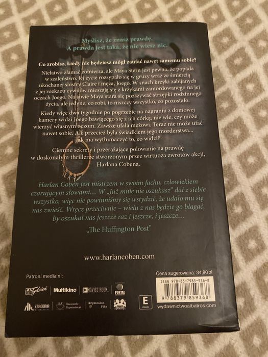 Harlan Coben Już mnie nie oszukasz