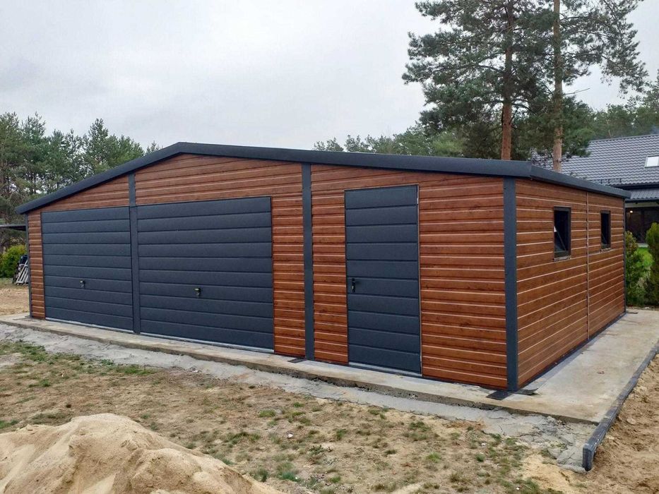 Sprzedam nowy garaż dwustanowiskowy blaszany