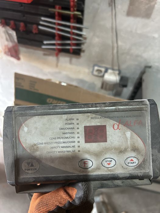 Sterownik kotła miałowego regulator Alfa.