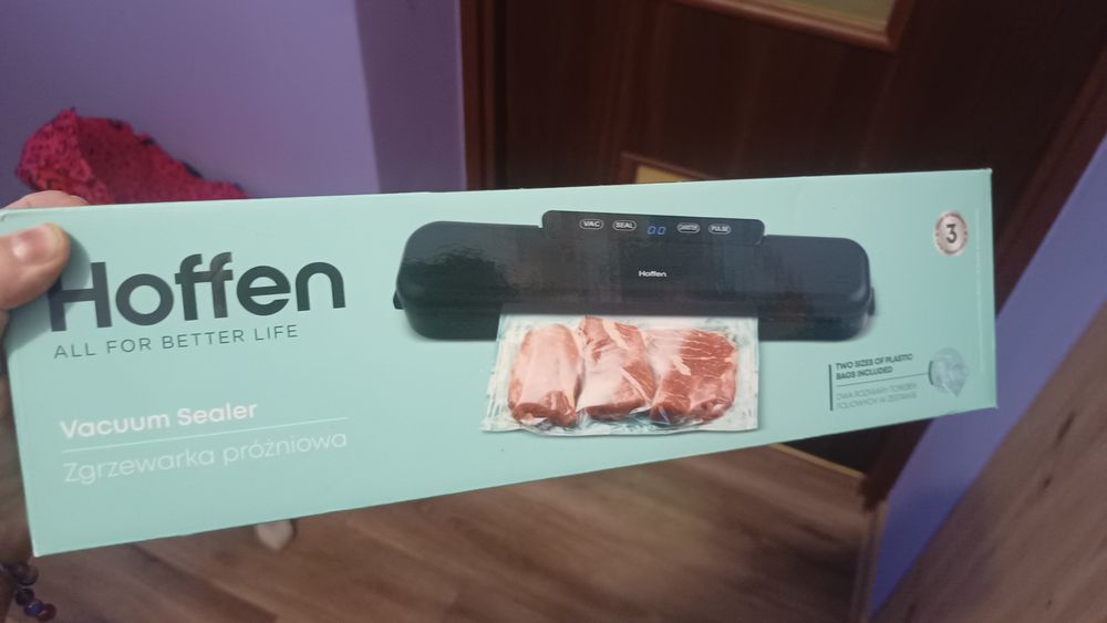 Zgrzewarka do pakowania próżniowego hoffen nowa