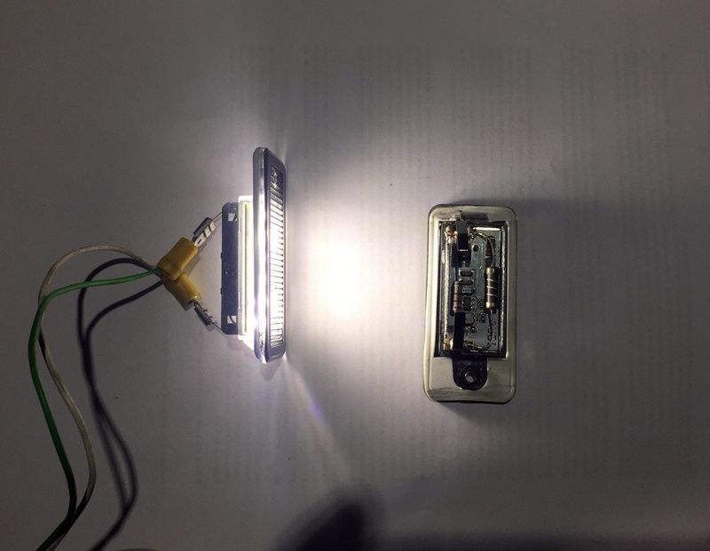 Led de Matricula para AUDI