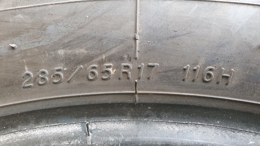 285/65 R17  4шт Yokohama (Йокохама) Авторезина, шини.
