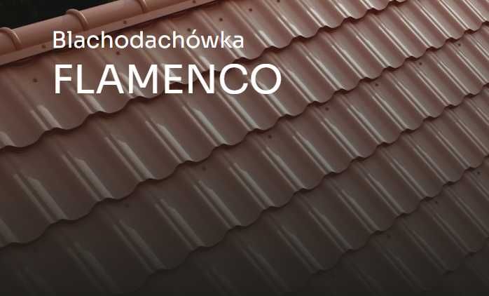 Blachodachówka BLACHODACH FLAMENCO - modułowa, różne kolory i powłoki