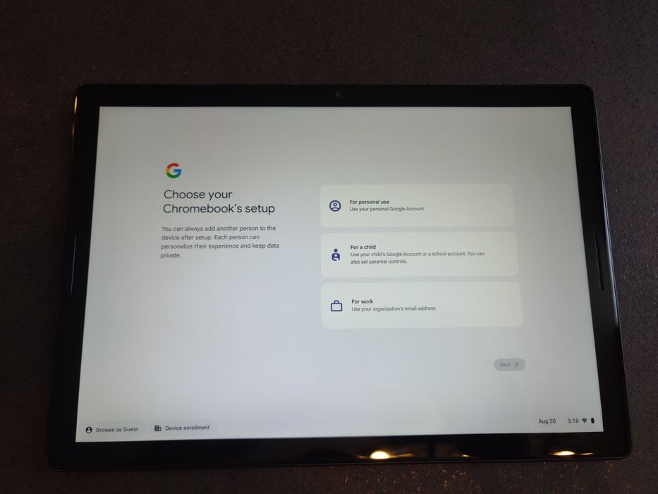 Google Pixel Slate 8/64 3К 12,3' Chrome OS Chromebook планшет