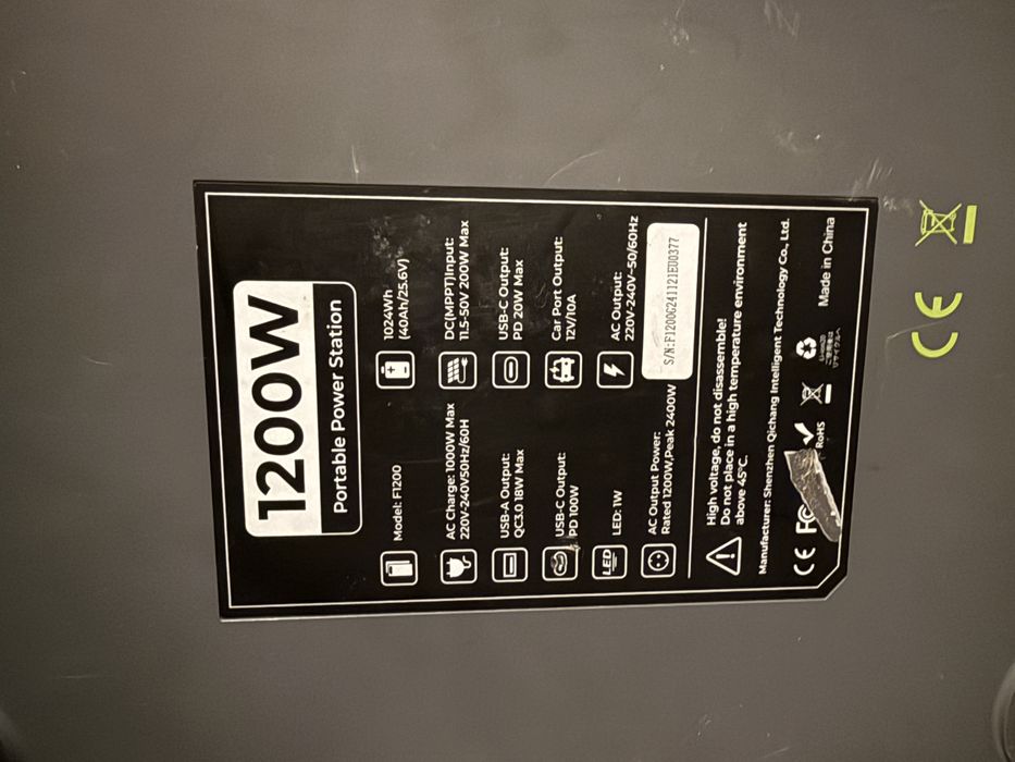 Fossibot F1200 powerstation