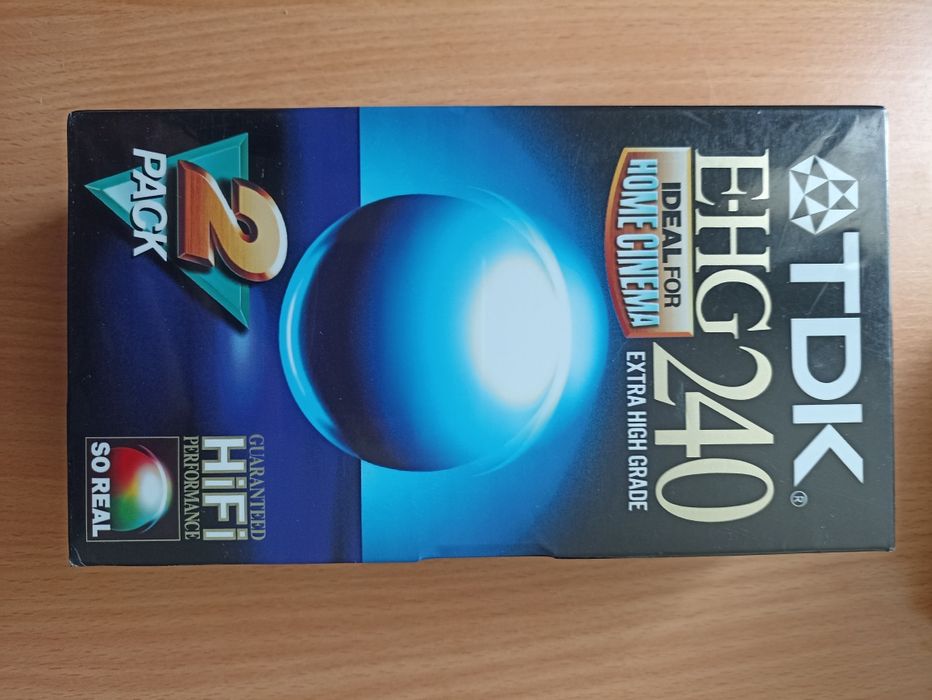 Cassetes VHS TDK, Sony, Fuji