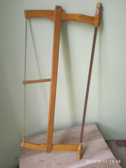 Пила двуручная, лучковая