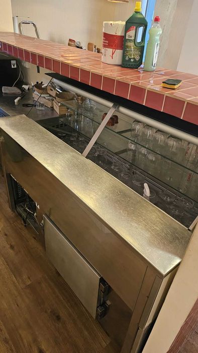 Balcão refrigerado com vitrine Frigorífica 1.5M