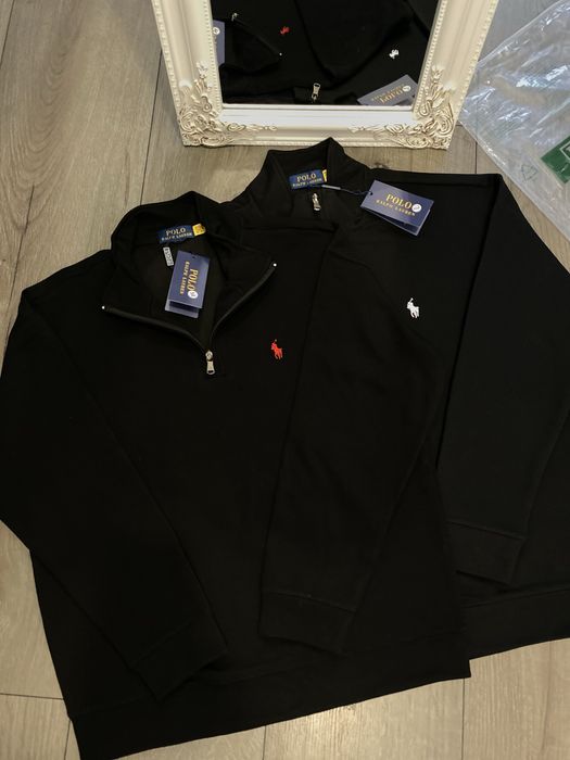 Кофта Polo Ralph Lauren 1/3, полузамок Polo Ralph Lauren, зип, поло
