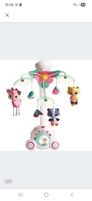 Karuzela muzyczna Tiny Love jak nowa 0-24m