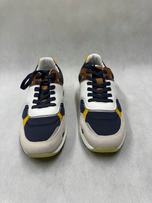 Gino Rossi Torino-01 Sneakersy Męskie Granatowe Rozmiar 43