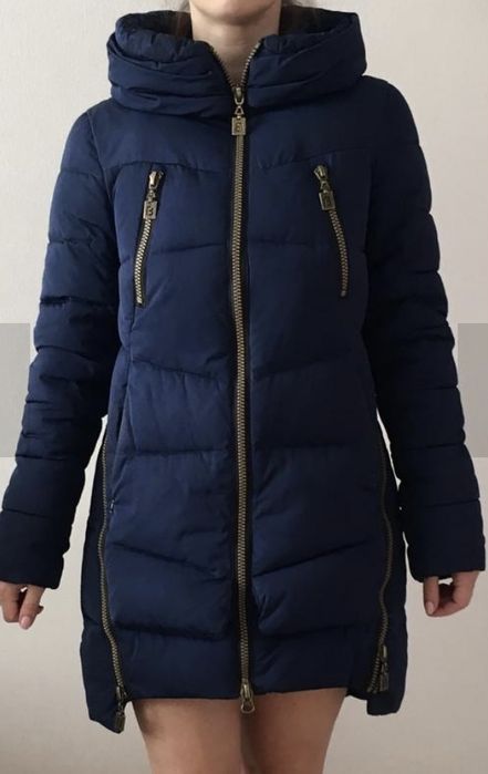 Зимняя женская курточка в отличном состояние ххл