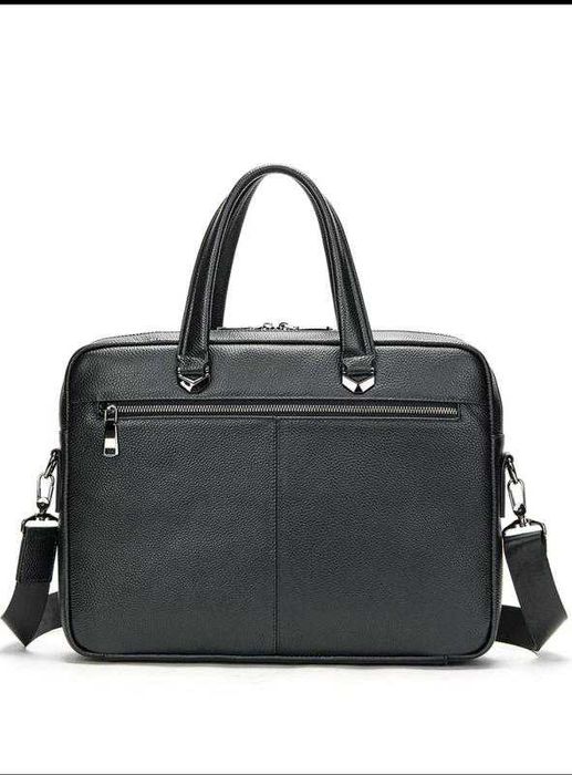 Чоловічий шкіряний портфель/сумка для ноутбука