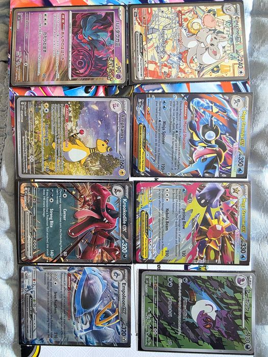 Cartas pokemon em excelente estado
