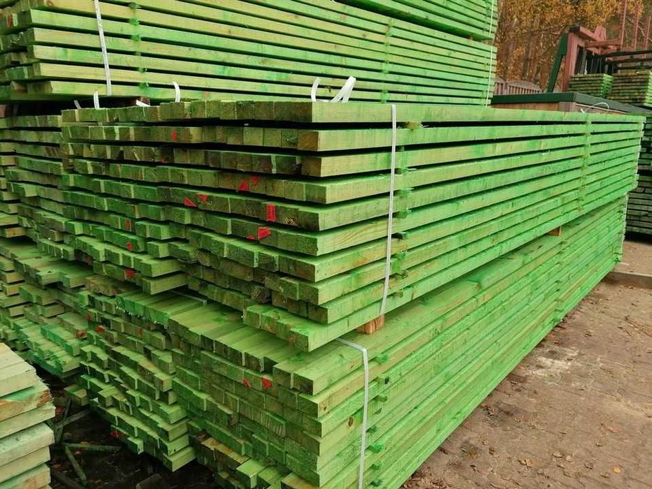 Łaty 6x4  łata długość 3m , 4 m  impregnowane transport