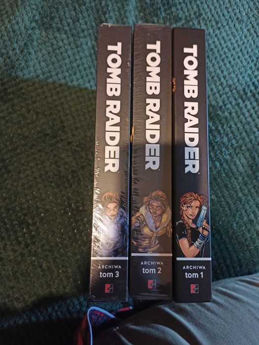 Tomb Raider Archiwa - tomy 1-3, nowe, w folii