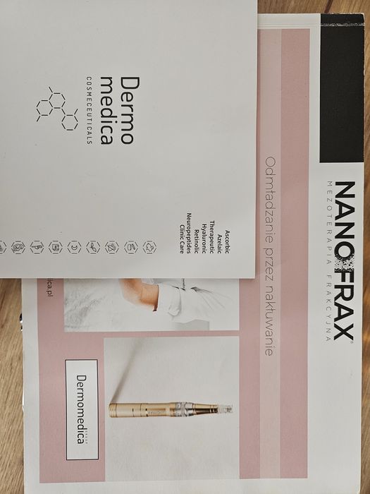 Urządzenie do mezoterapii mikroiglowej Nanofrax Dermomedica