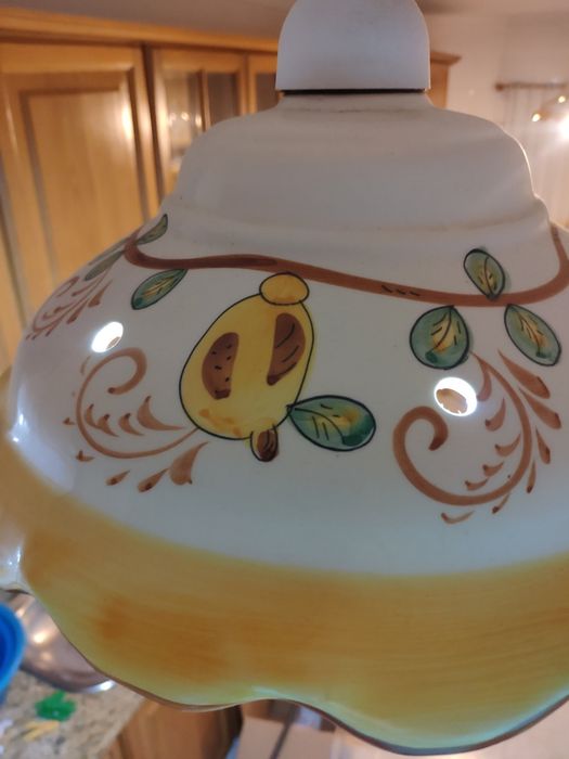 2 Hand-painted Ceiling Lamps64730231098115123