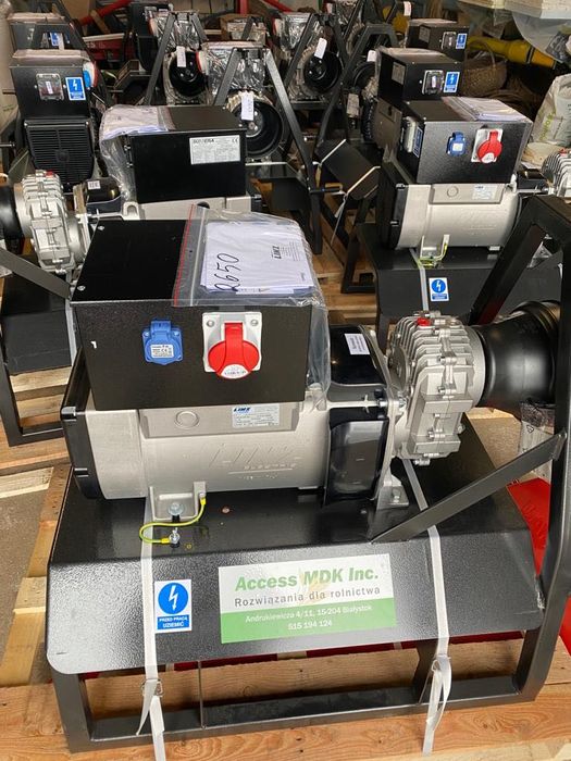 Agregat Prądotwórczy WOM 22kVA AVR NOWY Gwarancja Klasa PREMIUM