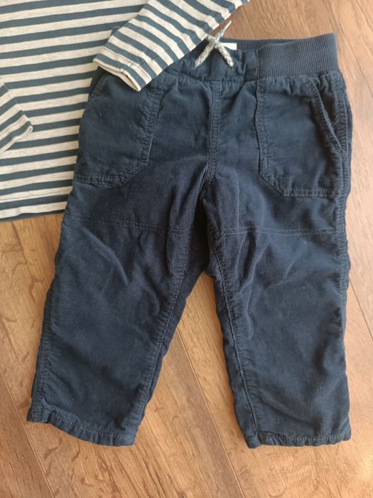 Komplet bluzka i spodnie rozm. 86 H&m