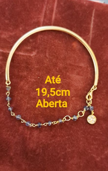 Pulseira escrava maciça em prata contrastada.445038144364236801