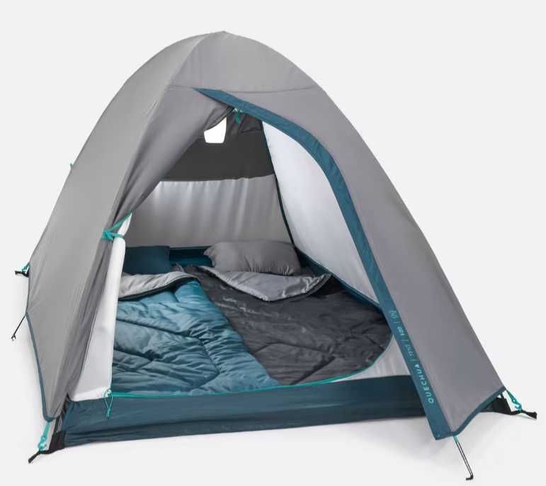 Tenda 2 Pessoas+Sacos de Dormir+Isolante Térmico