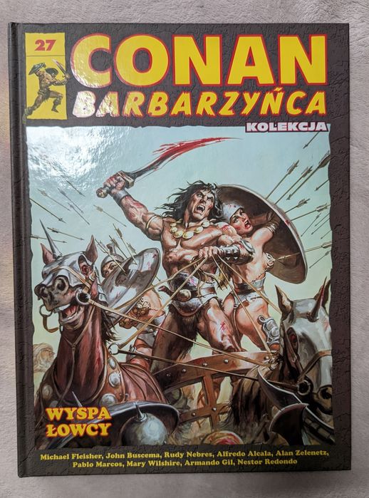 Conan Barbarzyńca tom 27 - Wyspa łowcy