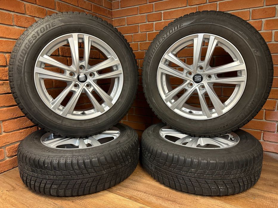 Koła Felgi 17 5x112 Seat TARRACO Oryginał Zimowe TIGUAN KAROQ Q3