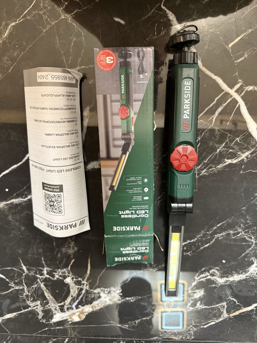 Акумуляторна світлодіодна лампа PARKSIDE PSDD 2000 A3 прожектор ліхтар