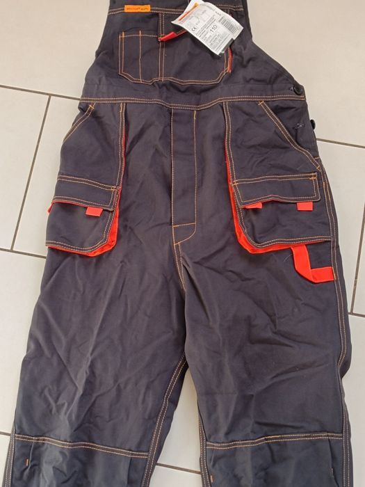 NOWE bawełniane spodnie ogrodniczki robocze BRIXTON SPARK r. 110