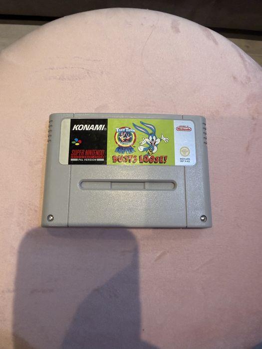 Gra Nintendo  SNES- Tiny Toon Adventures: Buster Busts Loose- wersja PAL