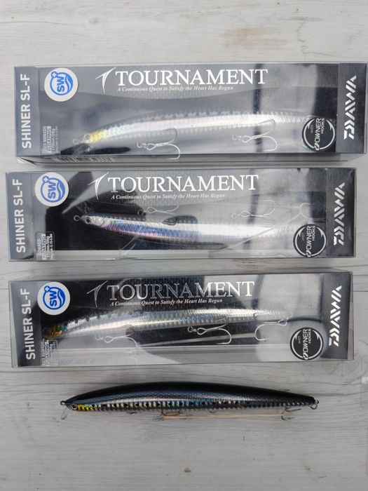 Amostras pesca spinning Duo, Daiwas...