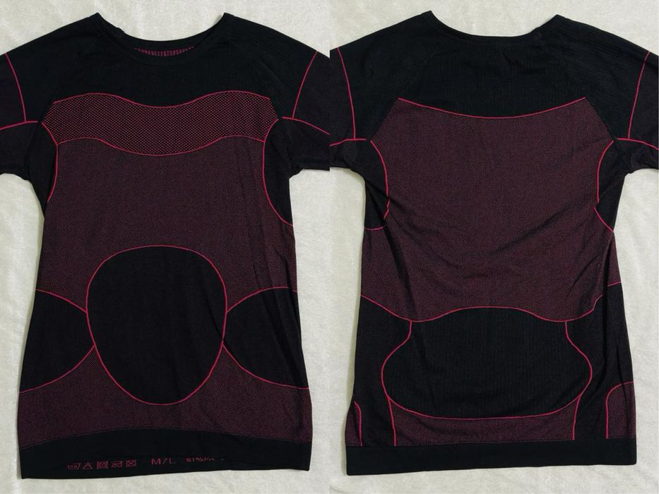 Комплект (кофта+легінси) фітнес жіночої зональної термобілизни EUR M