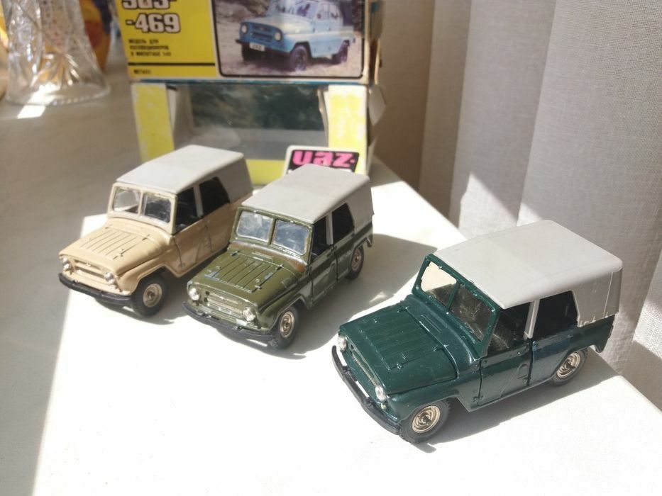 Раритет! Модели 1:43 ссср уаз камаз 5511 руссо-балт москвич