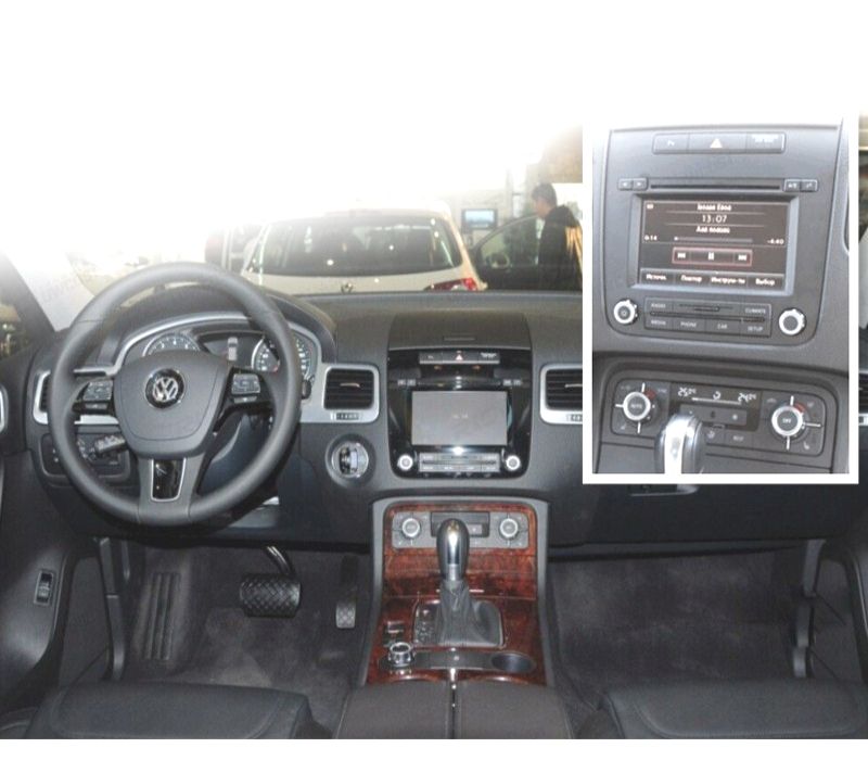 AUTO RÁDIO DVD GPS ANDROID 10 PARA VOLKSWAGEN VW TOUAREG 2010-