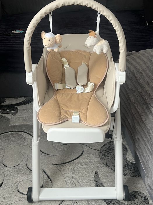 Cтільчик-гойдалка для годування Carrello Alto CRL-10307 Almond Beige