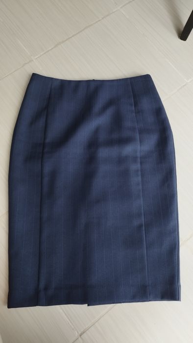 Спідниця Zara темно-синього кольору