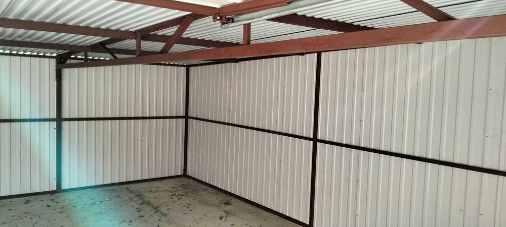 Garaż blaszany garaż blaszak garaże blaszane 8x6  5x7 7x5 łódz