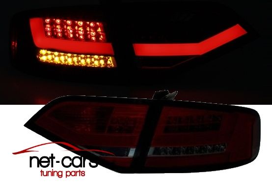 Lampy tylne tył AUDI A4 B8 SEDAN RG NEON LED bez LED