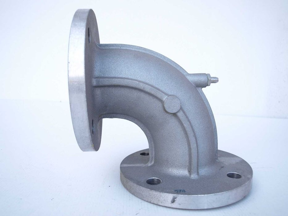 Weishaupt kolano kołnierzowe Dn 65 - aluminium