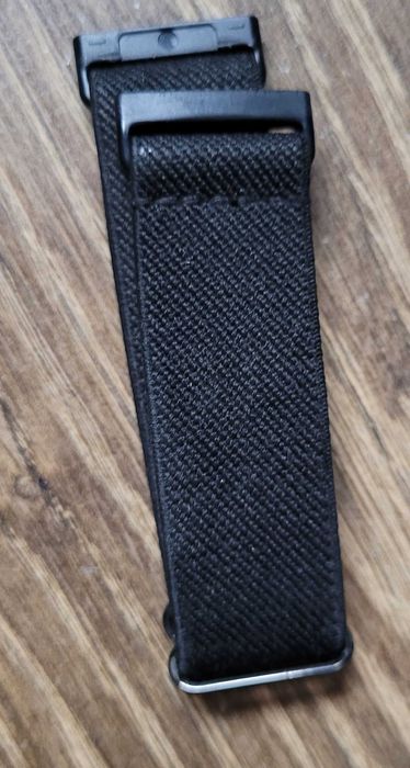 Vancle pasek elastyczna bransoletka do Fitbit Versa 3 czarny NOWY
