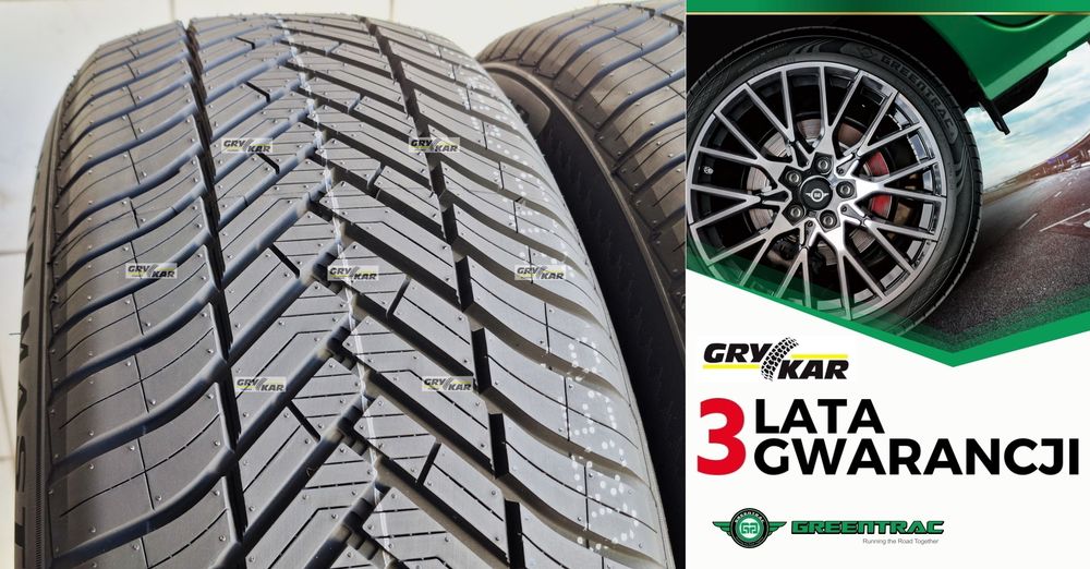 Opony 205/55R17 Greentrac Season Master 25r C/B/71dB 3 lata gwar. 240z