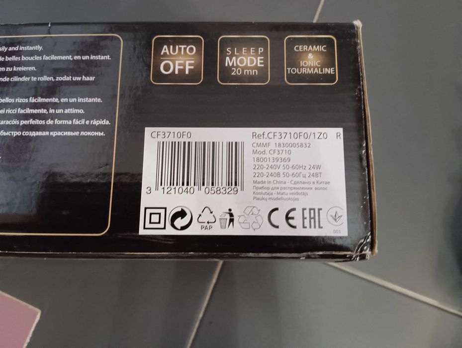Rowenta- Modelador cabelo caracóis